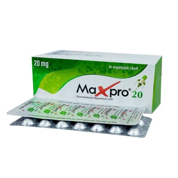 Maxpro 20 Capsule Capsule-(20mg)