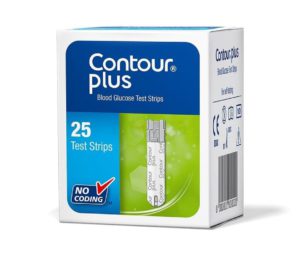 Contour Plus Blood Glucose Test Strip