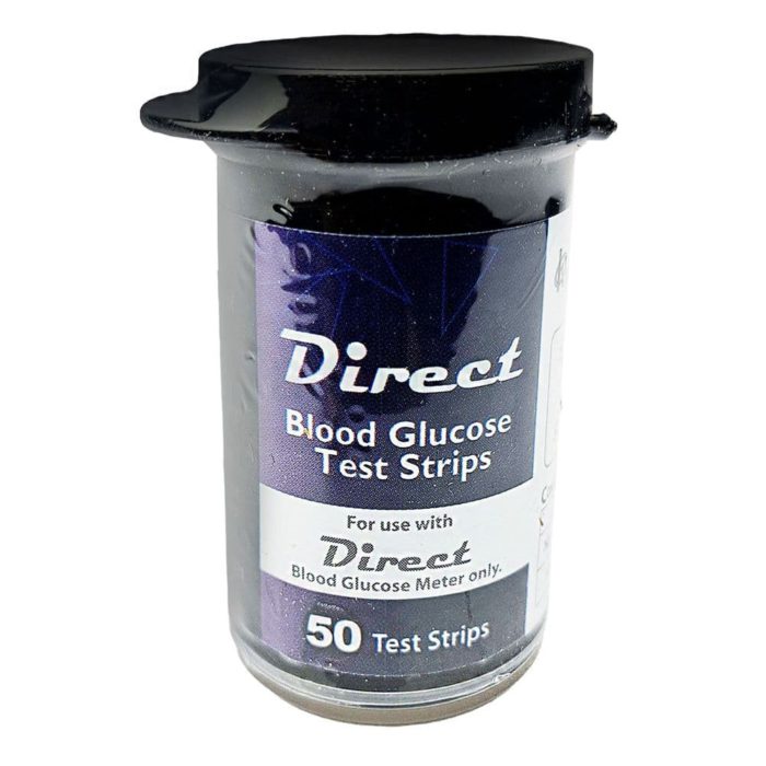 Direct Blood Glucose Test Strip 50's Pack Direct Blood Glucose Test Strip 50's Pack
