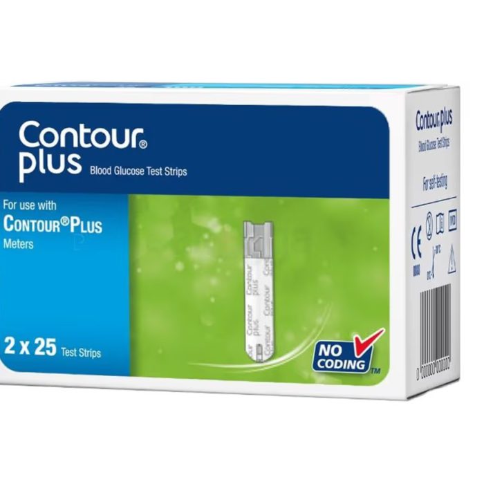 Contour Plus Blood Glucose Strip Contour Plus Blood Glucose Strip