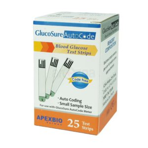 GlucoSure AutoCode Blood Glucose Strip 25's Pack