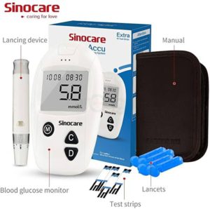 Sinocare Safe-Accu Blood Glucose Monitoring System