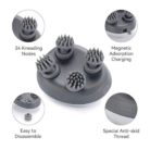 Smart Scalp Electric Massager Tool for Stress Relief, Blood Circulation & Hair Growth