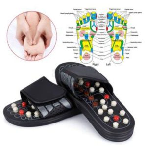 Foot Massager Shoes Unisex Acupoint Massage Slippers Sandal For Women & Men (38-39)